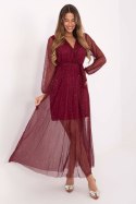 Sukienka Model IT-SK-21808.01 Bordo - Italy Moda Italy Moda