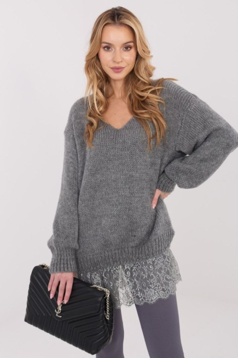 Sweter Damski Model IN-SW-33681.05P Dark Grey - Factory Price Factory Price