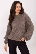 Sweter Damski Model IN-SW-33831.25 Dark Beige - Factory Price Factory Price