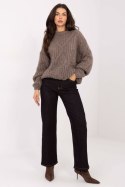 Sweter Damski Model IN-SW-33831.25 Dark Beige - Factory Price Factory Price