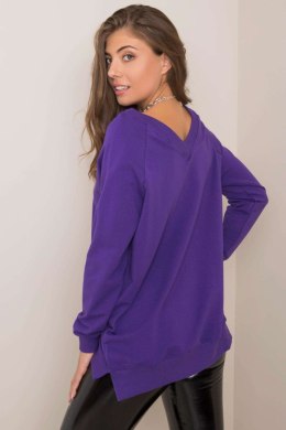 Bluza Damska Model RV-BL-5850.11X Dark Violet - Rue Paris Rue Paris