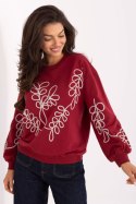 Bluza Damska Model RV-BZ-A175.02 Bordo - Relevance Relevance