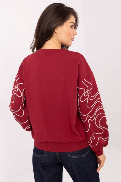 Bluza Damska Model RV-BZ-A176.56 Bordo - Relevance Relevance