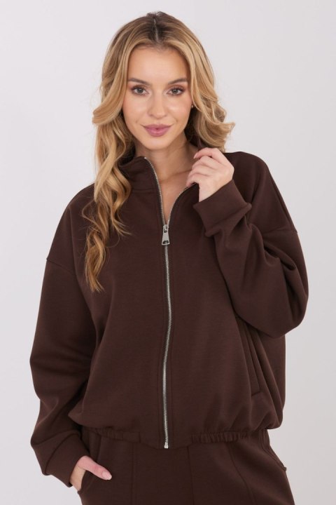 Bluza Damska Model SM-BL-A1562.33 Dark Brown - Factory Price Factory Price
