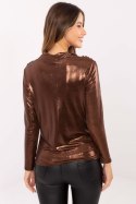 Bluzka Model DHJ-BZ-15268.30 Brown - Italy Moda Italy Moda