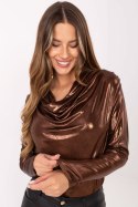 Bluzka Model DHJ-BZ-15268.30 Brown - Italy Moda Italy Moda