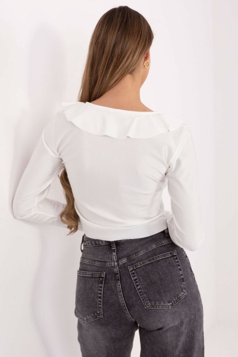 Bluzka Model IT-BZ-21837.00 Ecru - Italy Moda Italy Moda