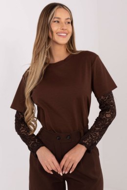 Bluzka Model MI-BZ-4227.61 Brown - Italy Moda Italy Moda
