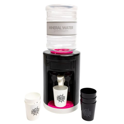 Dystrybutor Wody Zabawkowy Dla Dzieci Światła Dźwięki Różowy LEAN Toys