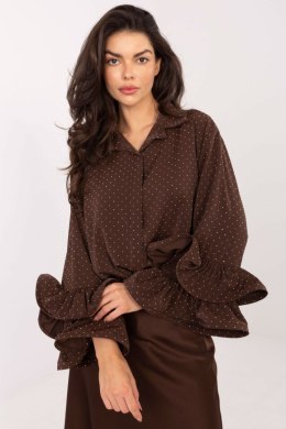 Koszula Damska Model IT-KS-8381-1.64 Brown - Italy Moda Italy Moda