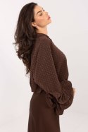 Koszula Damska Model IT-KS-8381-1.64 Brown - Italy Moda Italy Moda