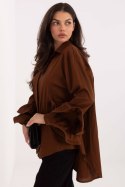 Koszula Damska Model IT-KS-8381.56 Brown - Italy Moda Italy Moda
