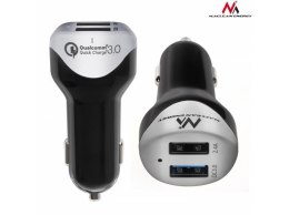 Ładowarka samochodowa Maclean MCE157 max4,8A 2xUSB Qualcomm Quick Charge QC 3.0 plus kabel 1,5m Maclean