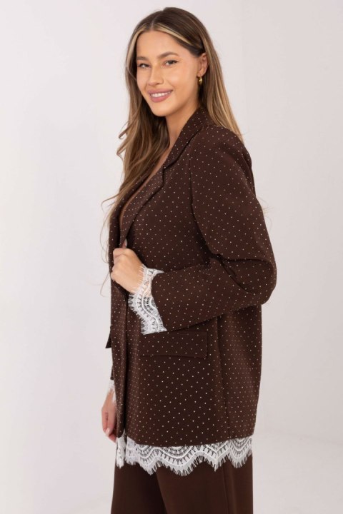 Marynarka Model IT-MA-FL9916-2.12P Brown - Italy Moda Italy Moda