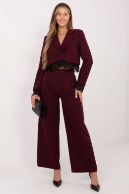 Marynarka Model IT-MA-FL9972.72 Bordo - Italy Moda Italy Moda