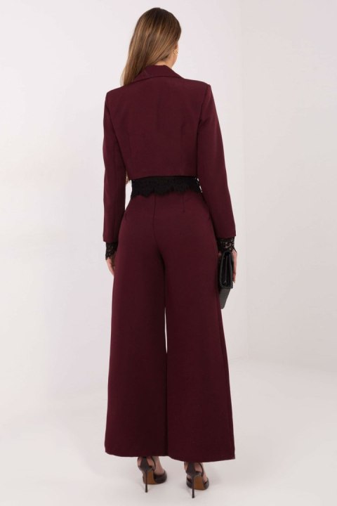 Marynarka Model IT-MA-FL9972.72 Bordo - Italy Moda Italy Moda