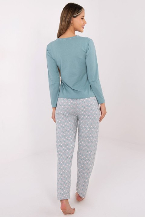 Piżama Damska Model DU-PI-FP-002.87 Mint - Forever Pink Forever Pink