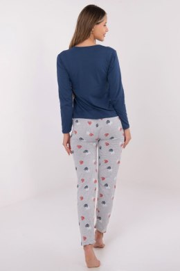 Piżama Damska Model DU-PI-FP-009.84 Dark Blue - Forever Pink Forever Pink