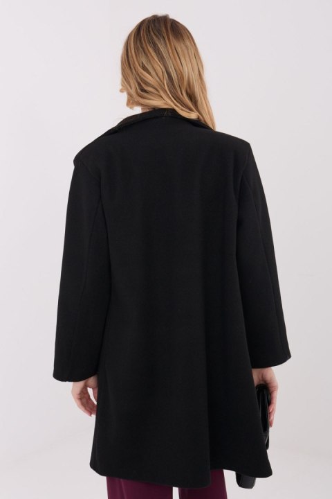 Płaszcz Damski Model IT-PL-20238.23 Black - Italy Moda Italy Moda