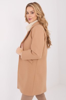 Płaszcz Damski Model IT-PL-20238.23 Camel - Italy Moda Italy Moda