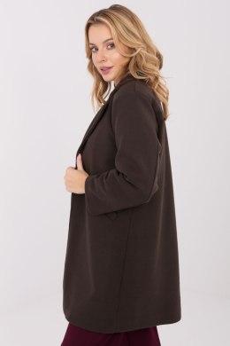 Płaszcz Damski Model IT-PL-20238.23 Dark Brown - Italy Moda Italy Moda