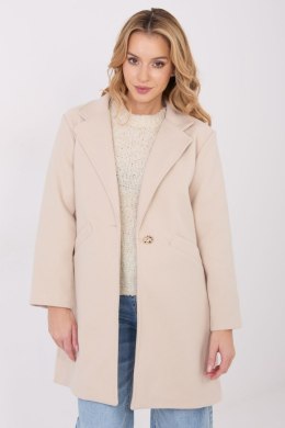 Płaszcz Damski Model IT-PL-20238.23 Light Beige - Italy Moda Italy Moda