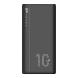 Powerbank Silicon Power QP15 10000mAh QC3.0+PD 1x USB-C, 2x USB-A czarny Silicon Power