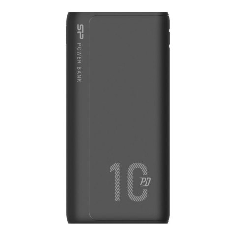 Powerbank Silicon Power QP15 10000mAh QC3.0+PD 1x USB-C, 2x USB-A czarny Silicon Power
