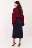 Spódnica Model IT-SD-FL7393.26 Navy - Rue Paris Rue Paris