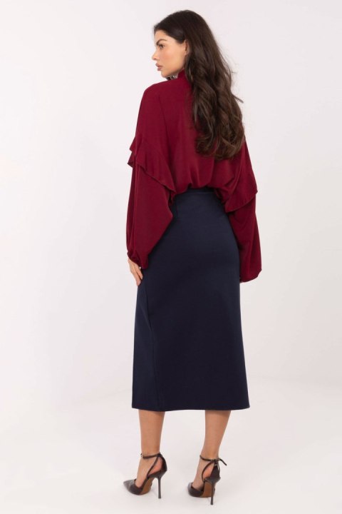 Spódnica Model IT-SD-FL7393.26 Navy - Rue Paris Rue Paris