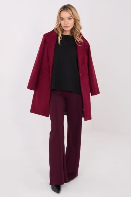 Spodnie Damskie Model IT-SP-FL9792.12 Bordo - Rue Paris Rue Paris