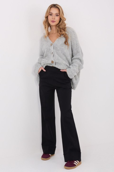 Spodnie Damskie Model IT-SP-FL9877.64 Black - Rue Paris Rue Paris