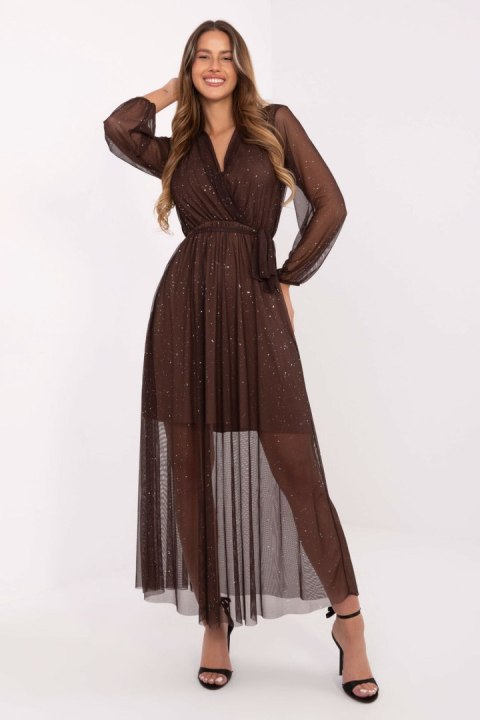 Sukienka Model IT-SK-21808.01 Brown - Italy Moda Italy Moda