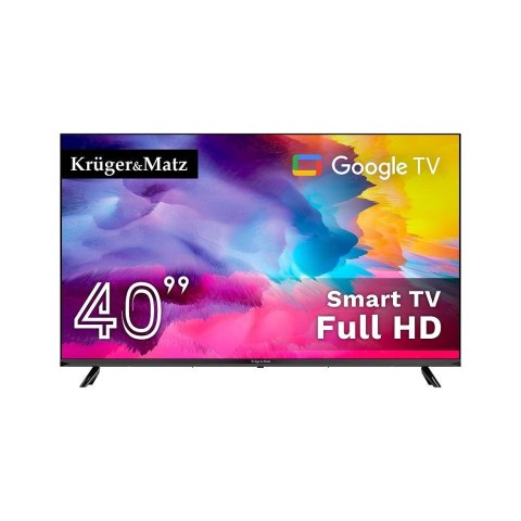 Telewizor Kruger&Matz 40" FHD Google TV, DVB-T2/S2/T/C H.265 HEVC Kruger&Matz