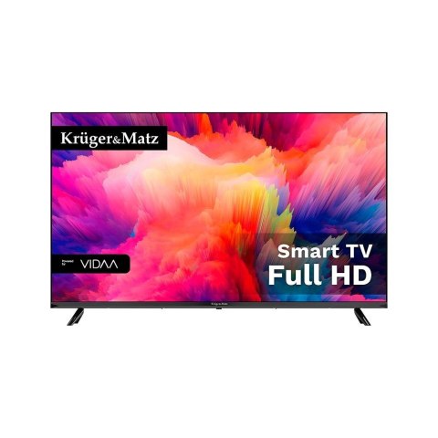 Telewizor Kruger&Matz 40" FHD VIDAA, DVB-T2/S2/T/C H.265 HEVC Kruger&Matz
