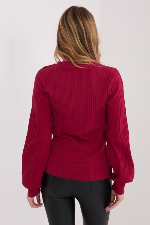 Bluzka Model RV-BZ-A1051.96 Bordo - Rue Paris Rue Paris