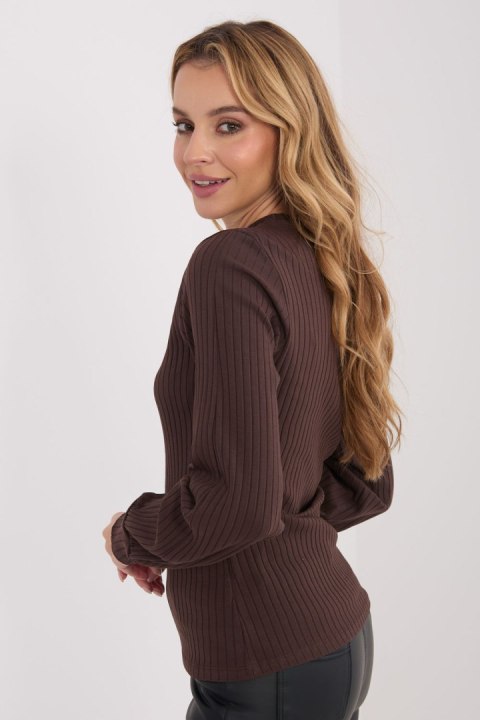 Bluzka Model RV-BZ-A1051.96 Dark Brown - Rue Paris Rue Paris