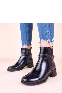 Botki Model Lilua 6516 Black - Solea Solea