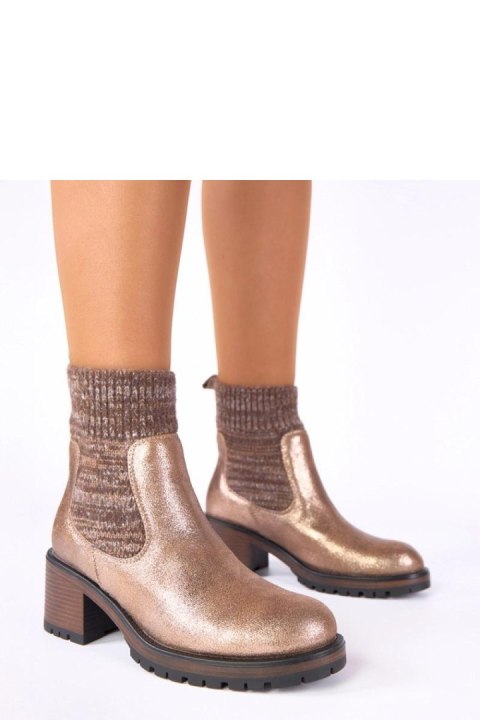 Botki Model Lisa M-789 Gold - Solea Solea