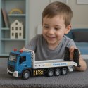 Ciężarówka Transportowa Laweta Ruchoma Platforma Światła Dźwięki LEAN Toys