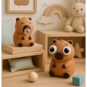Gniotek Kapibara Antystresowy Z Bańką Wyskakującymi Oczami Brązowy 8,5 cm LEAN Toys