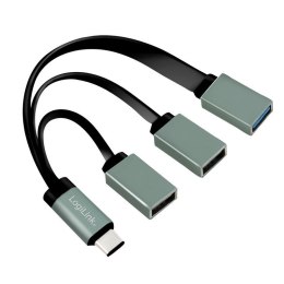 Hub USB-C LogiLink UA0315 3-portowy LogiLink