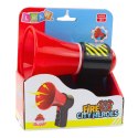Interaktywny Megafon Strażacki Dla Dzieci Efekty Dźwiękowe LEAN Toys
