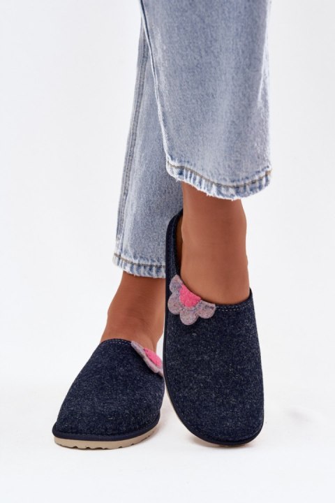 Kapcie Model Inblu CS000043 Navy - Step in style Step in style