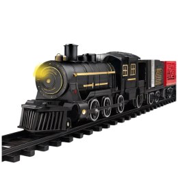 Kolejka Elektryczna Pociąg Lokomotywa Wagony Tory Światła Dźwięki LEAN Toys