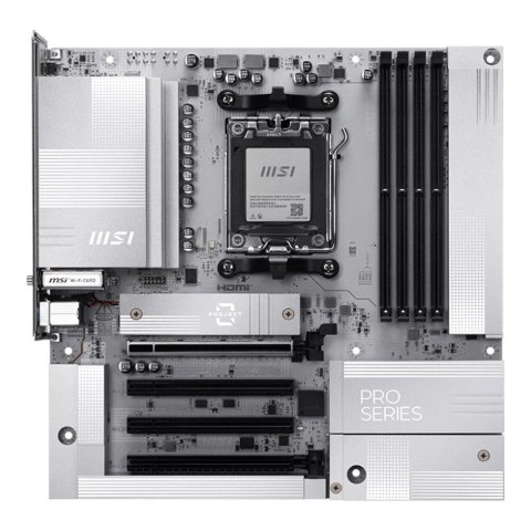 Płyta MSI PRO B850M-A WIFI PZ /AMD B850/DDR5/SATA3/M.2/USB3.1/WiFi/BT/PCIe5.0/AM5/mATX MSI