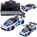 Samochód Sportowy Wyścigowy Metalowy Napęd Otwierane Drzwi Biały 1:32 LEAN TOYS