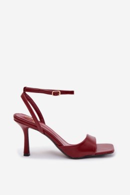 Sandały Model Brisora SQC-203 Bordo - Step in style Step in style