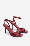 Sandały Model Brisora SQC-203 Bordo - Step in style Step in style
