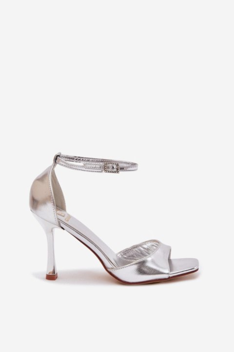 Sandały Model Revella LOLA5266 Silver - Step in style Step in style